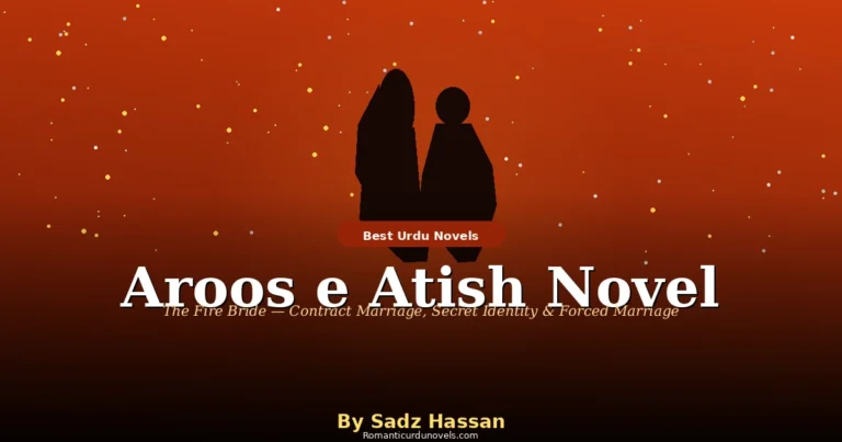 Aroos e Atish Novel By Sadz Hassan