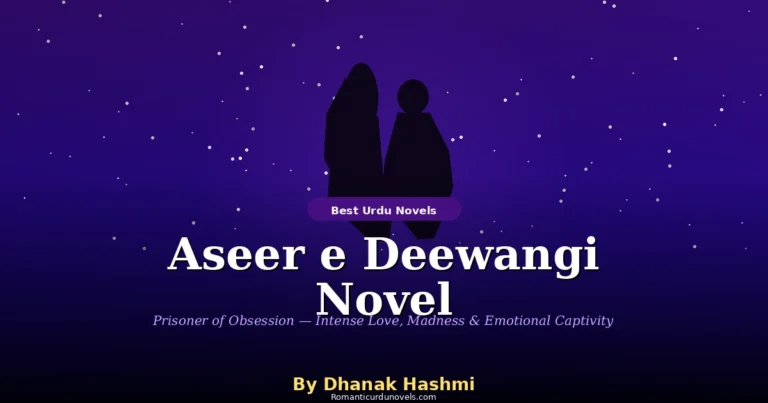 Aseer e Deewangi Novel By Dhanak Hashmi