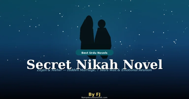 Secret Nikah Novel By FJ