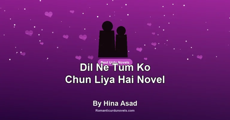Dil Ne Tum Ko Chun Liya Hai Novel By Hina Asad