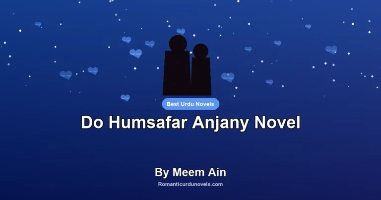 Do Humsafar Anjany Novel By Meem Ain