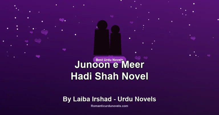 Junoon e Meer Hadi Shah Novel By Laiba Irshad – Urdu Novels