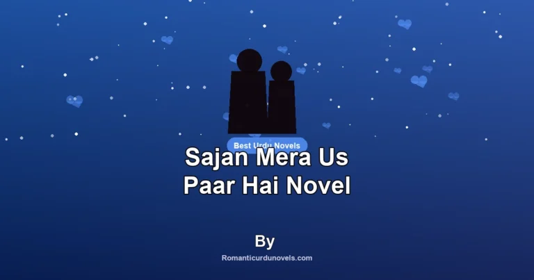Sajan Mera Us Paar Hai Novel