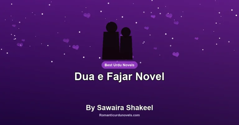 Dua e Fajar Novel By Sawaira Shakeel