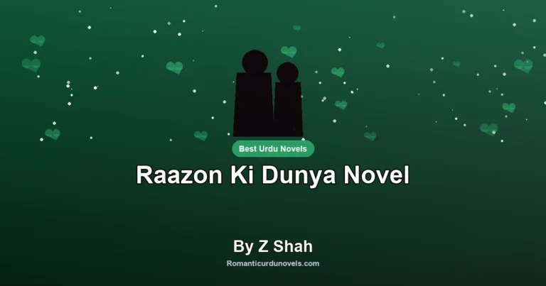 Raazon Ki Dunya Novel By Z Shah
