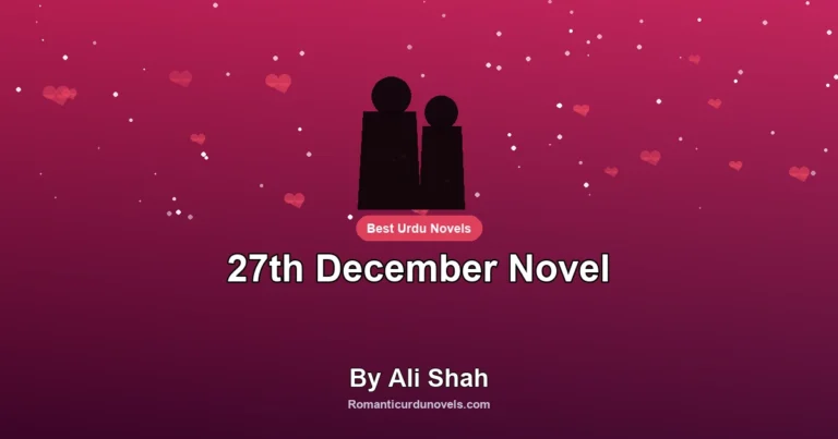27th December Novel By Ali Shah