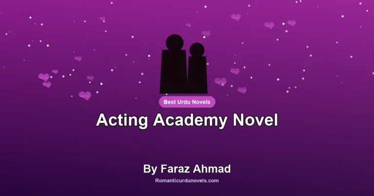 Acting Academy Novel By Faraz Ahmad