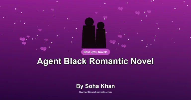Agent Black Romantic Novel By Soha Khan