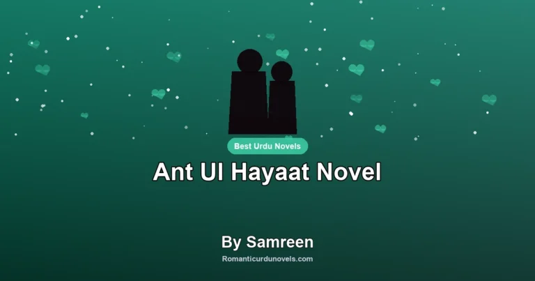 Ant Ul Hayaat Novel By Samreen