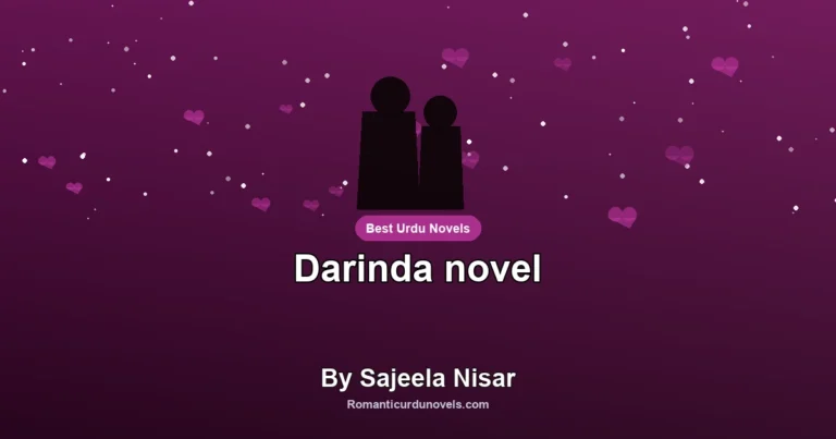 Darinda novel By Sajeela Nisar