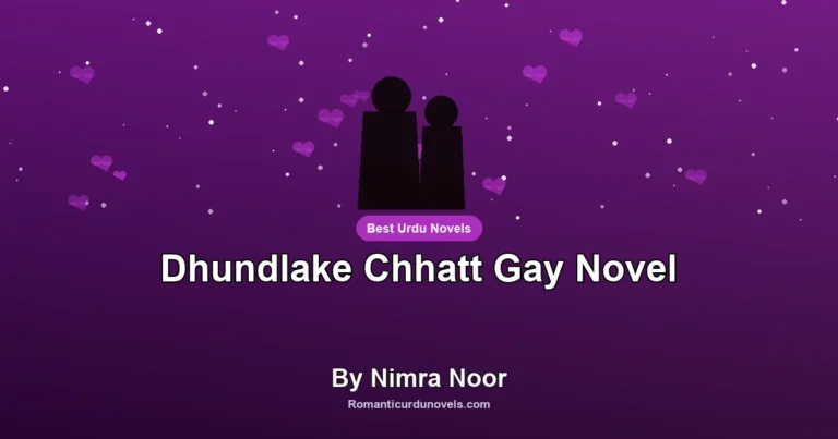 Dhundlake Chhatt Gay Novel By Nimra Noor
