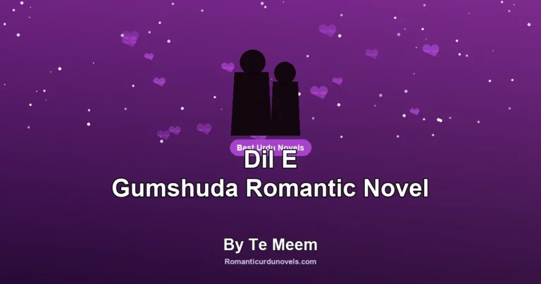 Dil E Gumshuda Romantic Novel By Te Meem
