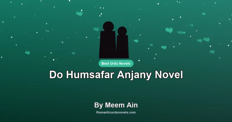 Do Humsafar Anjany Novel By Meem Ain
