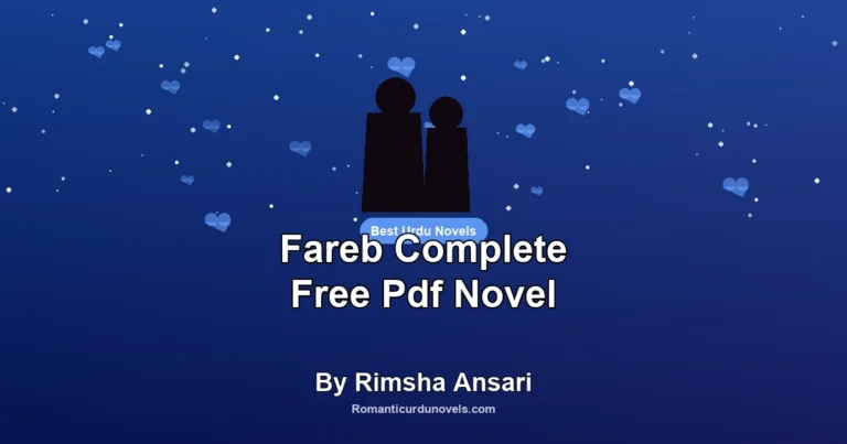 Fareb Complete Free Pdf Novel By Rimsha Ansari