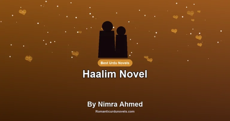 Haalim Novel By Nimra Ahmed