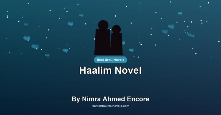 Haalim Novel By Nimra Ahmed Encore
