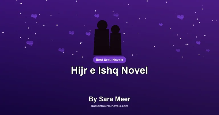 Hijr e Ishq Novel By Sara Meer