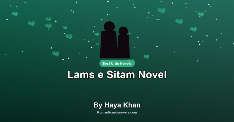Lams e Sitam Novel By Haya Khan