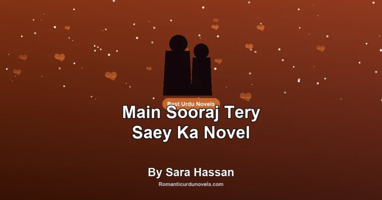 Main Sooraj Tery Saey Ka Novel By Sara Hassan