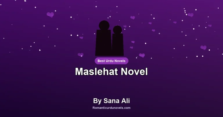Maslehat Novel By Sana Ali