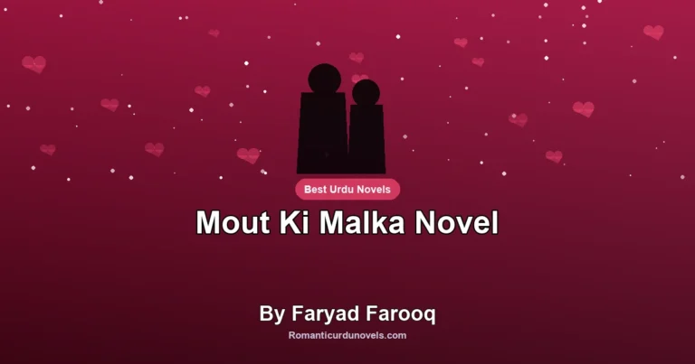 Mout Ki Malka Novel By Faryad Farooq