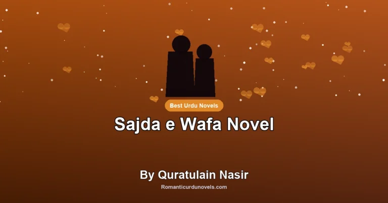 Sajda e Wafa Novel By Quratulain Nasir
