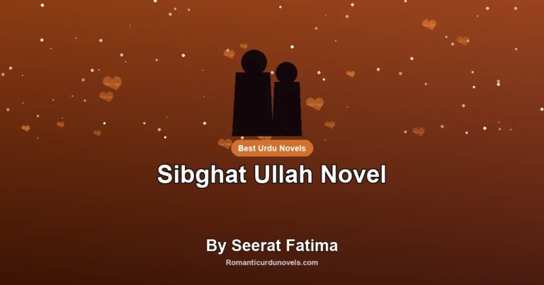 Sibghat Ullah Novel By Seerat Fatima