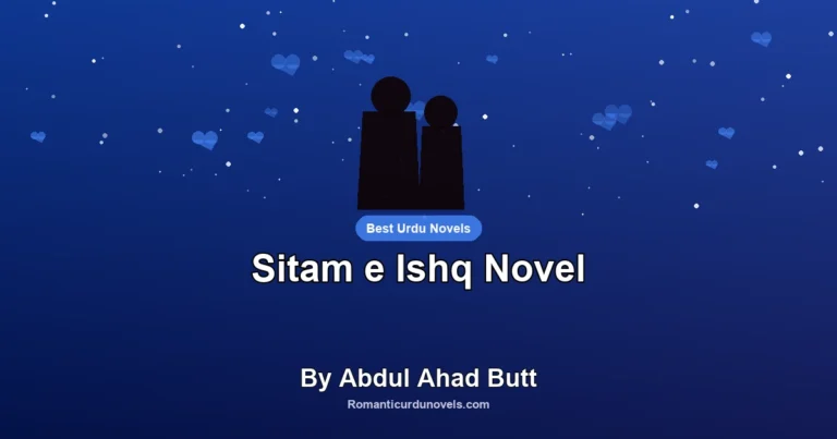 Sitam e Ishq Novel By Abdul Ahad Butt
