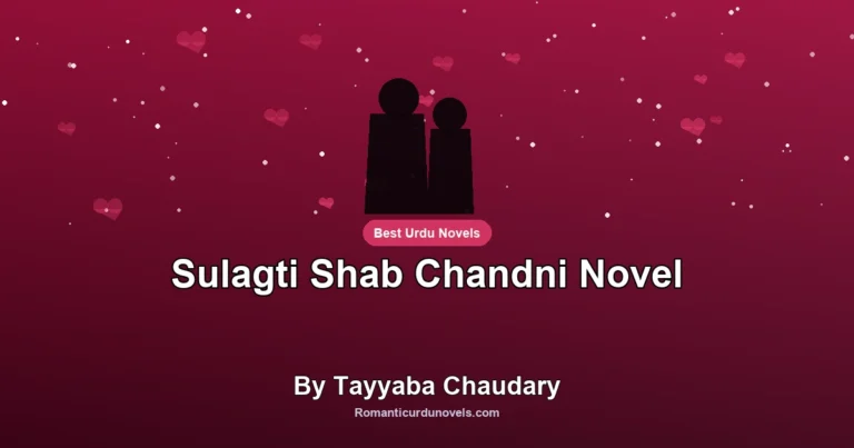 Sulagti Shab Chandni Novel By Tayyaba Chaudary