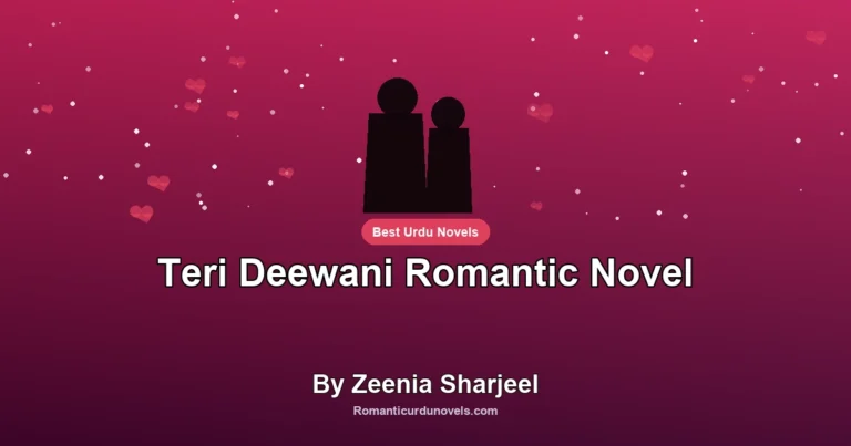 Teri Deewani Romantic Novel By Zeenia Sharjeel