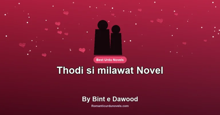 Thodi si milawat Novel By Bint e Dawood