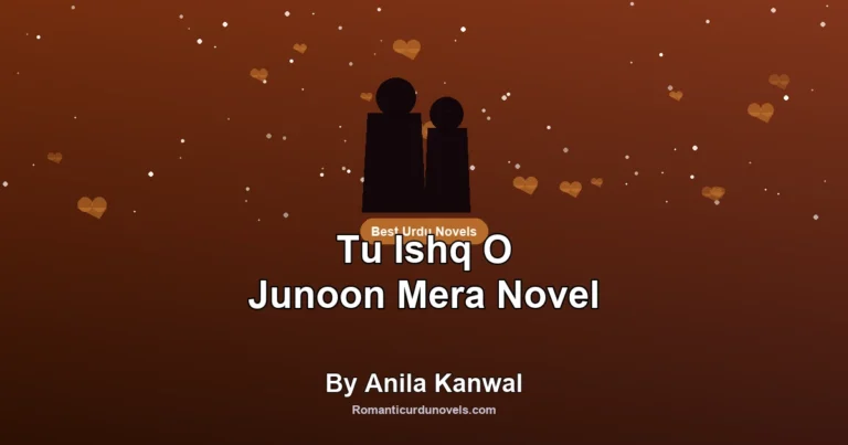 Tu Ishq O Junoon Mera Novel By Anila Kanwal
