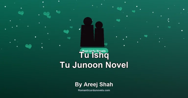 Tu Ishq Tu Junoon Novel By Areej Shah