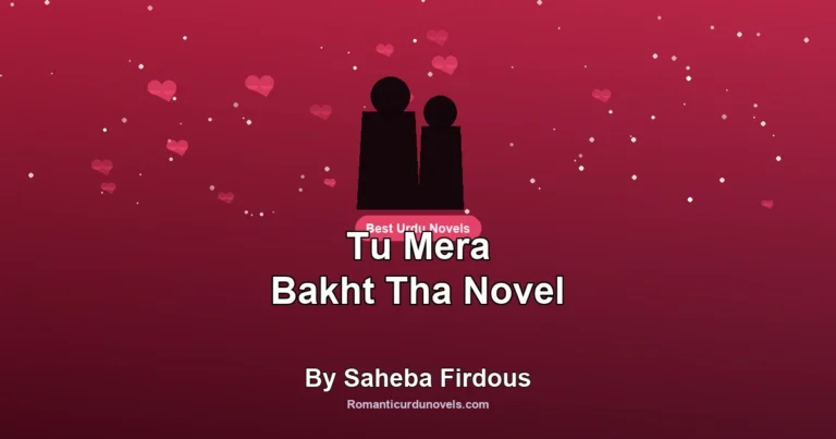 Tu Mera Bakht Tha Novel By Saheba Firdous