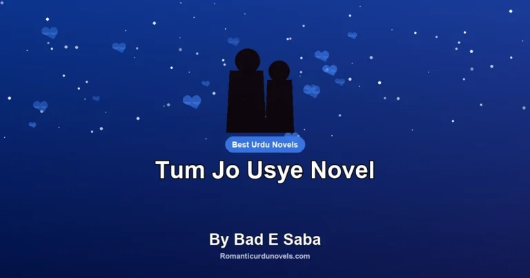 Tum Jo Usye Novel By Bad E Saba