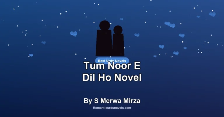 Tum Noor E Dil Ho Novel By S Merwa Mirza
