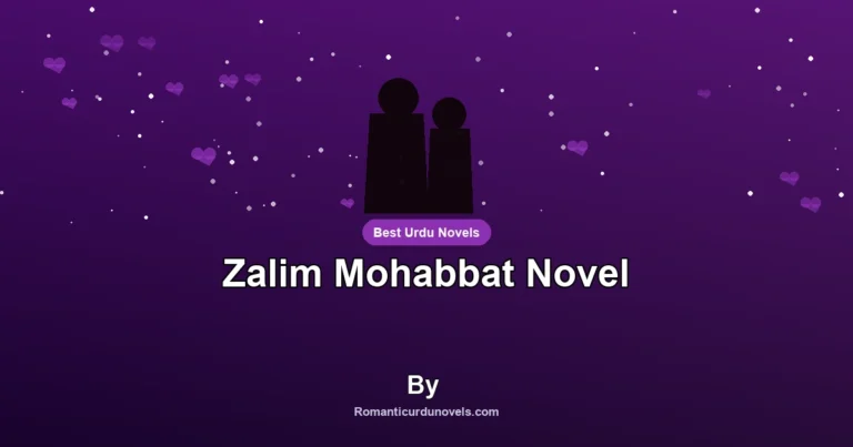 Zalim Mohabbat Novel