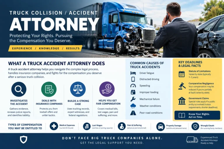 Truck Collision / Accident Attorney: Complete Guide to Truck Accident Claims in the United States